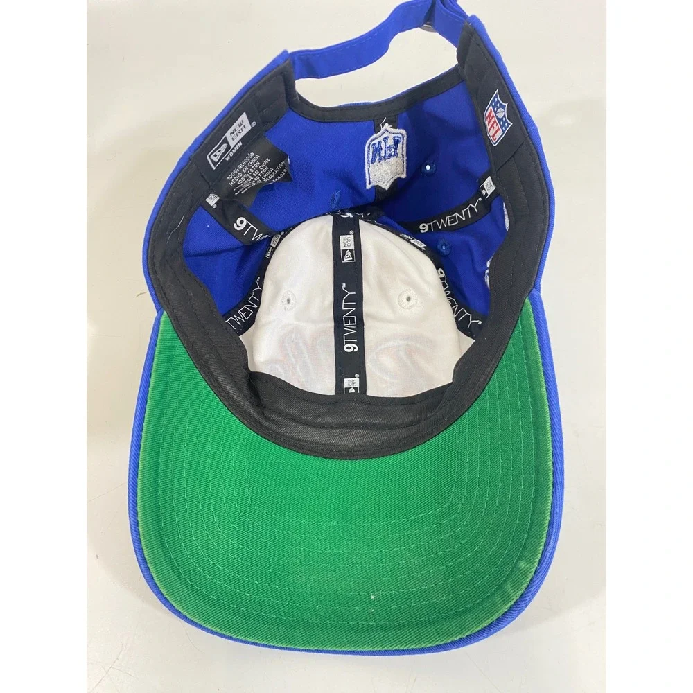 New Era 9TWENTY Buffalo Bills Womens Hat Blue White 1960 Adjustable‎ NFL Cap